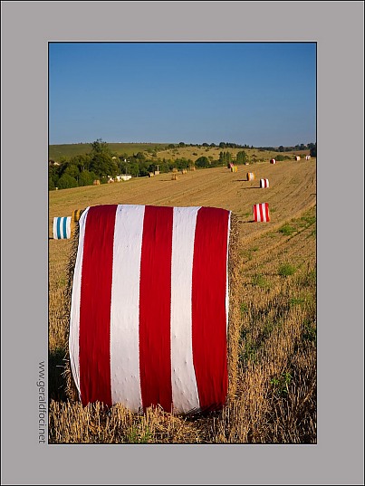 Ballots bandes colores, rappel des voiles viking, l'exprience-test ralise en septembre 2010