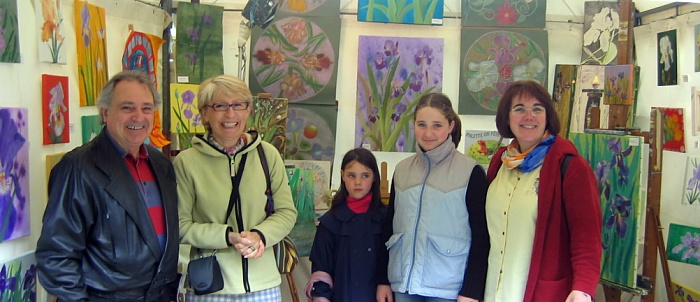 les reprsentants de Vesly au grand complet