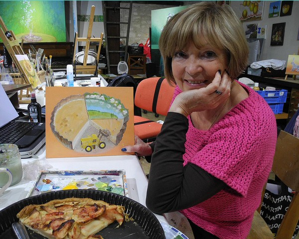 Peintre Genevive Daupley