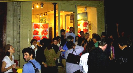 la soirée pantagruelique du vernissage...